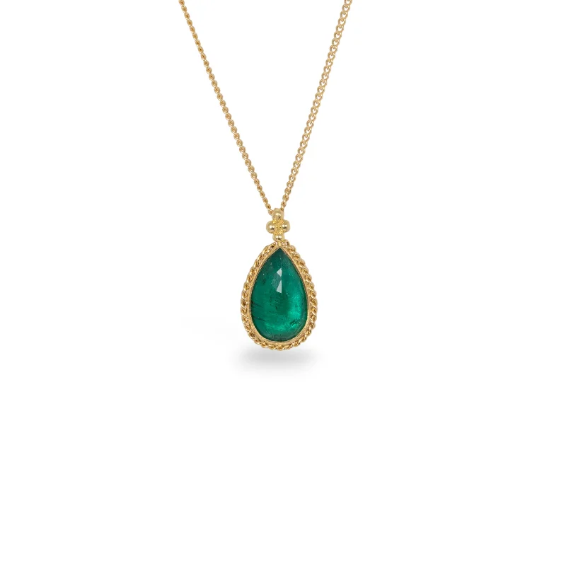 Petite Emerald Necklace