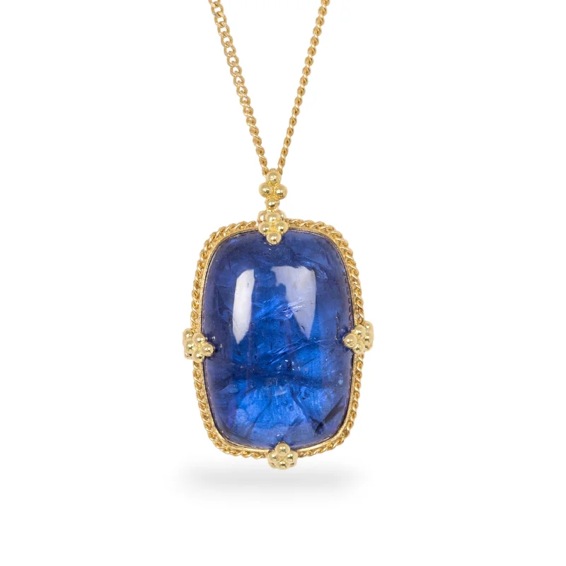 Tanzanite Statement Necklace