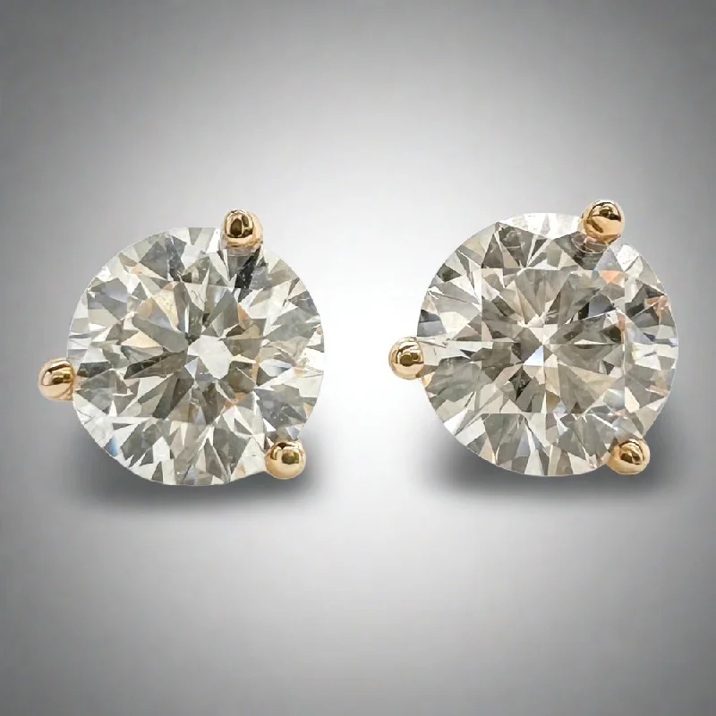 14K Y Gold 0.82ctw G/VS1 Lab-Created Diamond Earrings