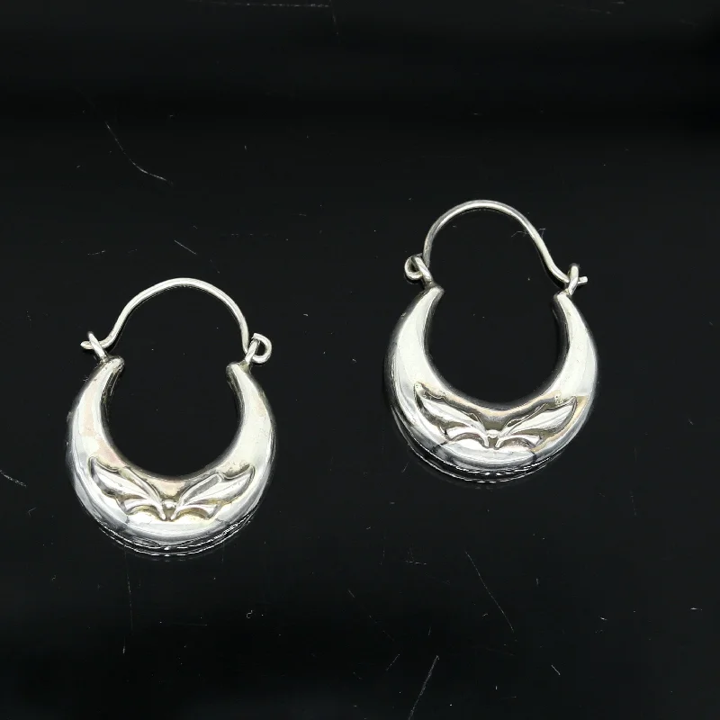 925 sterling silver handmade pretty attractive hoops stud earring bali, excellent customized stylish belly dance personalized gift ske7