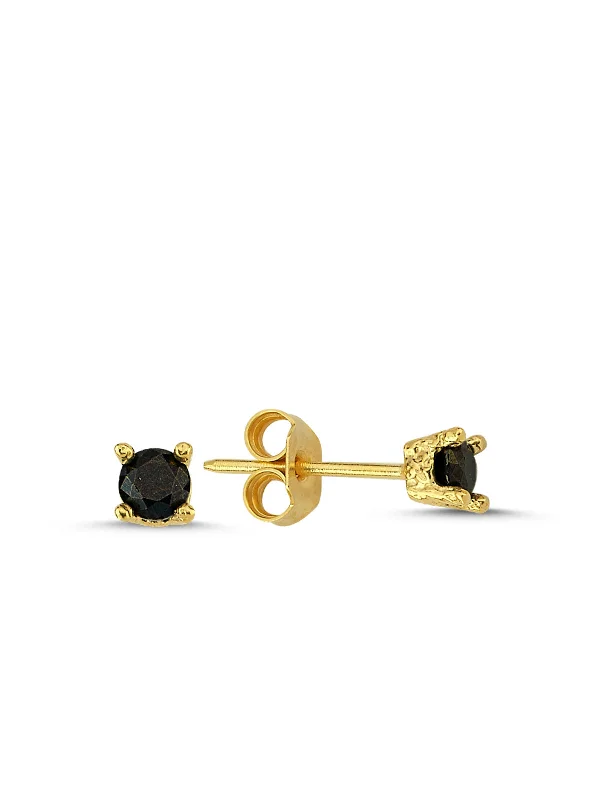 Eos Little Black Earrings - Stud