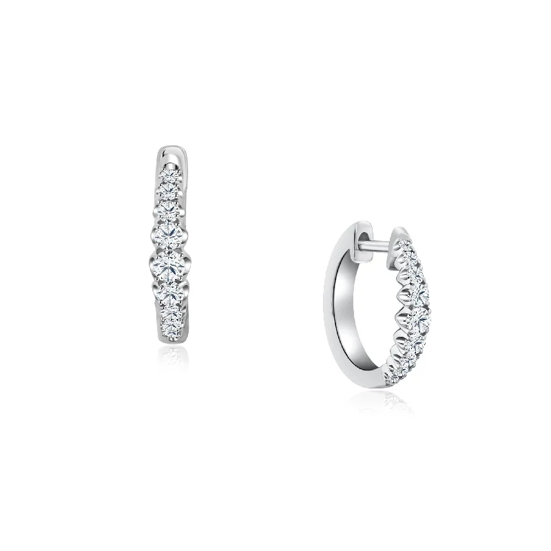 Limitless Diamond Hoop Earrings