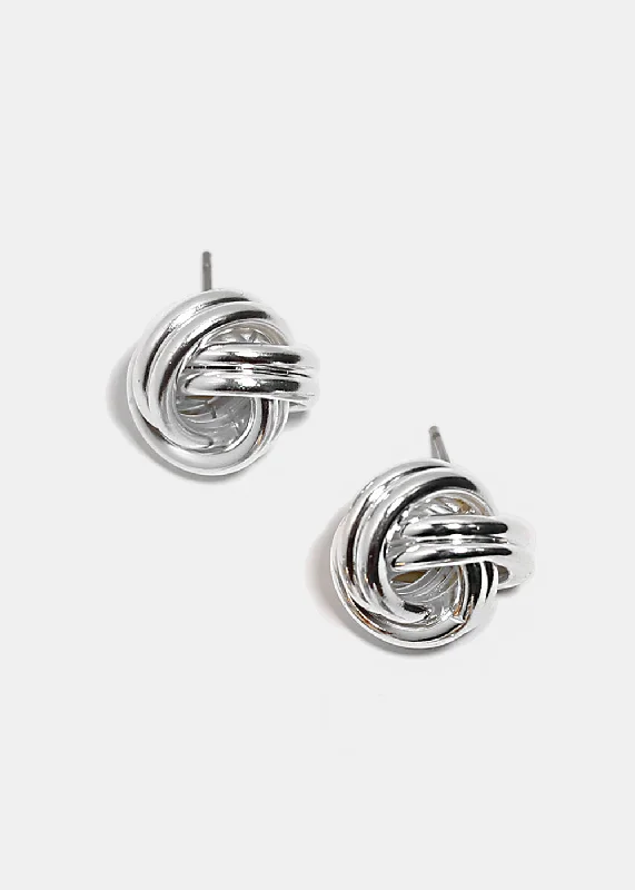 Smooth Metal Knot Studs