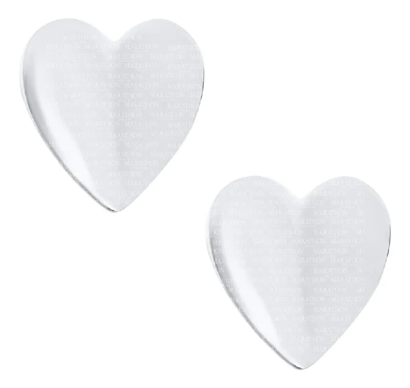 SS Heart Earrings