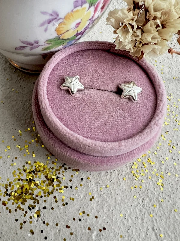 Wish Upon A Star Silver Studs