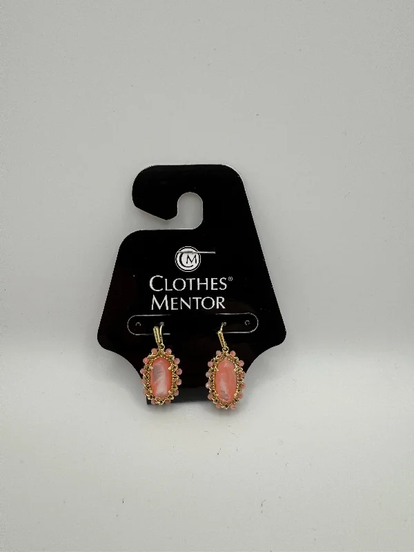 EARRINGS DANGLE/DROP KENDRA SCOTT in GOLD & PINK