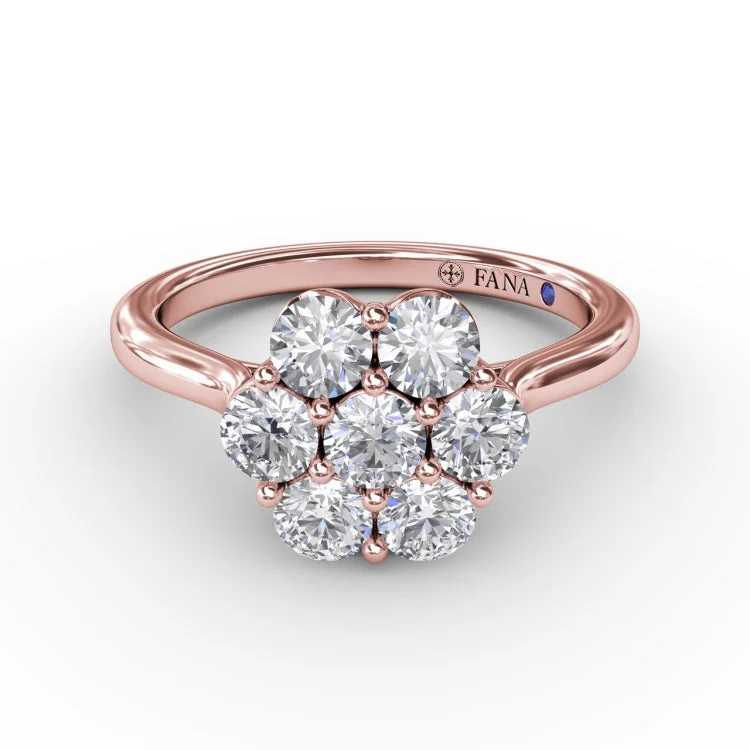 Floral Diamond Ring