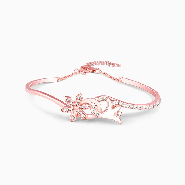 Rose Gold Embracing Musli Bracelet