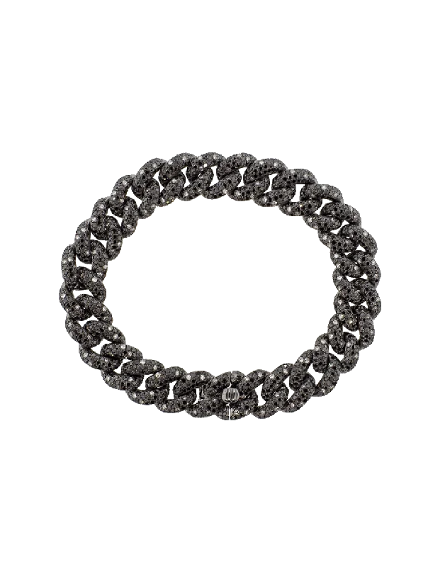 Black Diamond Twinkle Link Bracelet