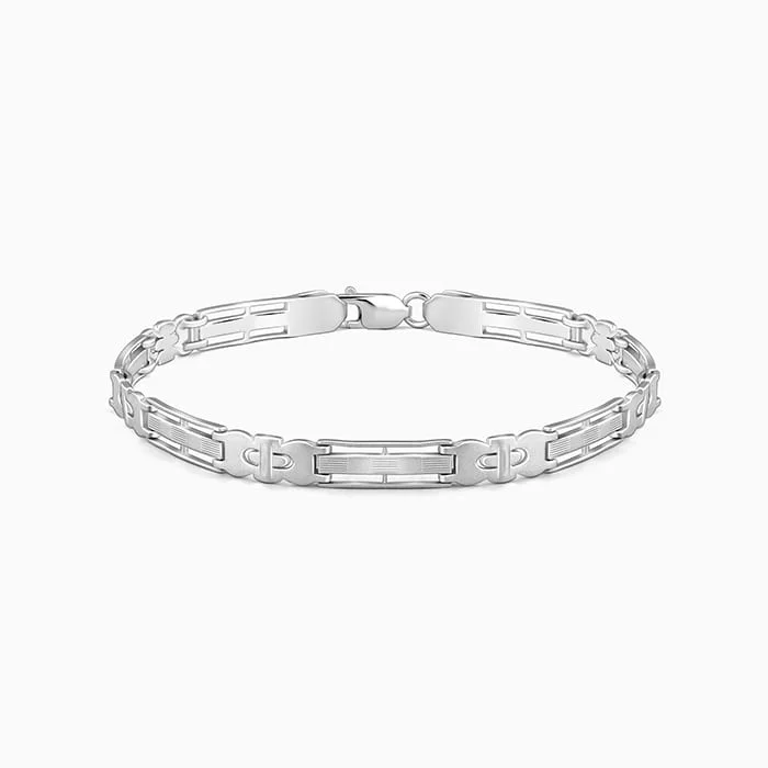 Silver Swagger Bracelet For Him