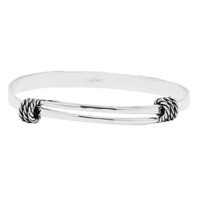 E.L. Designs Nautical Signature Bracelet in Sterling Silver