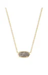 ELISA NECK GOLD PLAT DRUSY