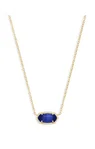 ELISA NECKLACE GOLD COBALT CAT