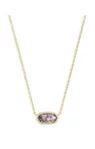 ELISA NECKLACE GOLD PURPLE AME