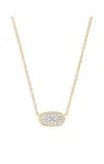 ELISA NECKLACE GOLD/RHOD FILIG