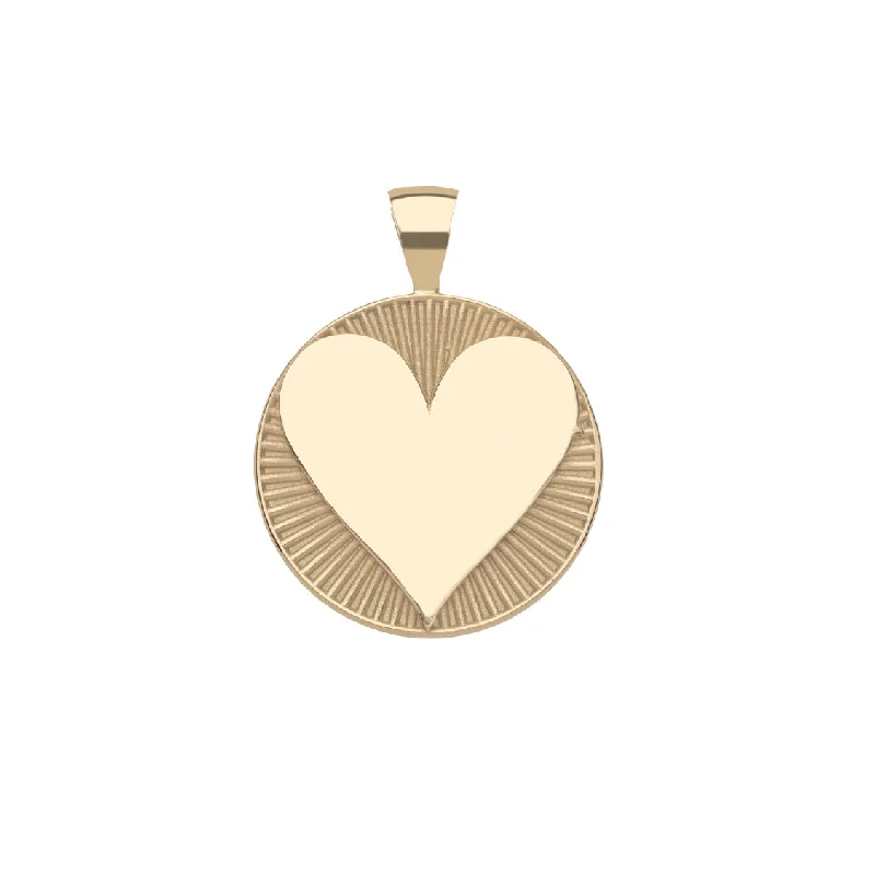 LOVE Hearts Find Me Love Pendant 14k Gold PERSONALIZED