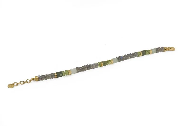 Labradorite, Peridot & Prehnite Jewelry in 24K Fair Trade Gold Vermeil