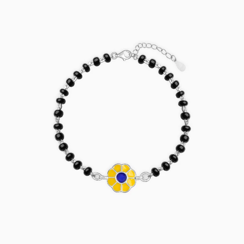 Silver Fresh Flower Infant Bracelet (0-18 months)