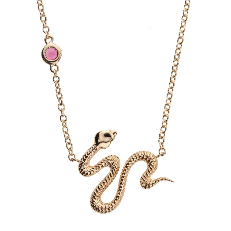 PROTECT Snake Pendant 10k Gold