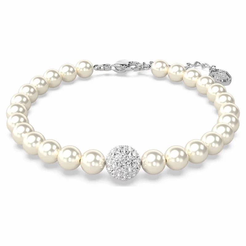 Swarovski Crystal and Pearl Bracelet