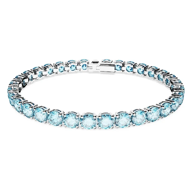 Swarovski Crystal Blue Matrix Bracelet