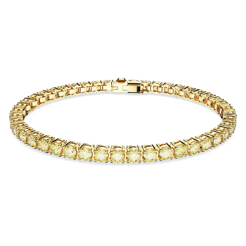 Swarovski Crystal Yellow Matrix Bracelet